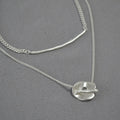 Romantic Silver Necklace for Special Moments