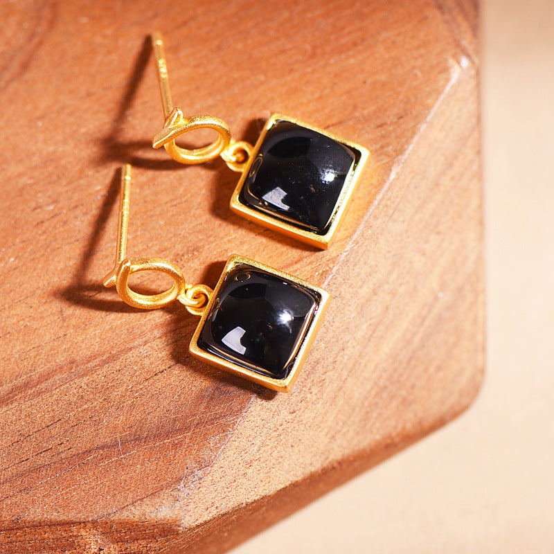 Vintage Handmade Silver Earring