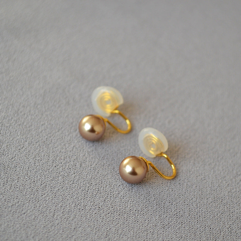 Delicate Artisan Pearl Earring