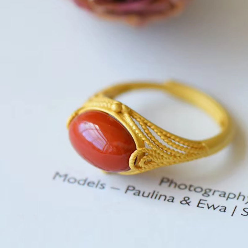 Vintage Handmade Gold Ring