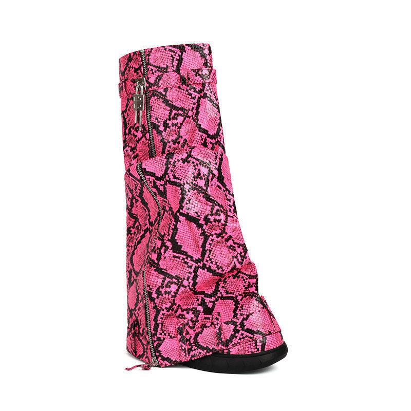 Chic Orthopedic Boots with Unique Design