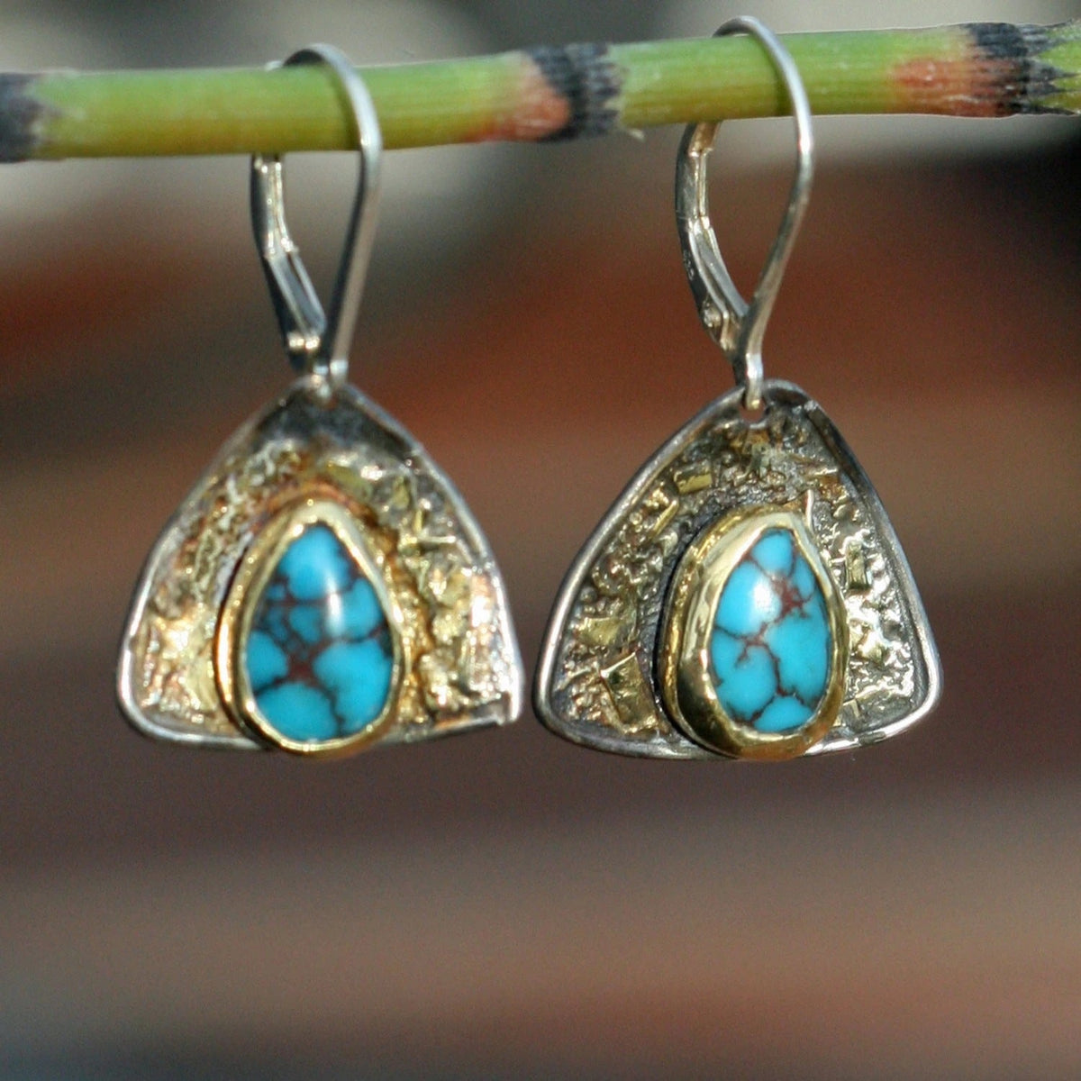 Delicate Artisan Silver Earring