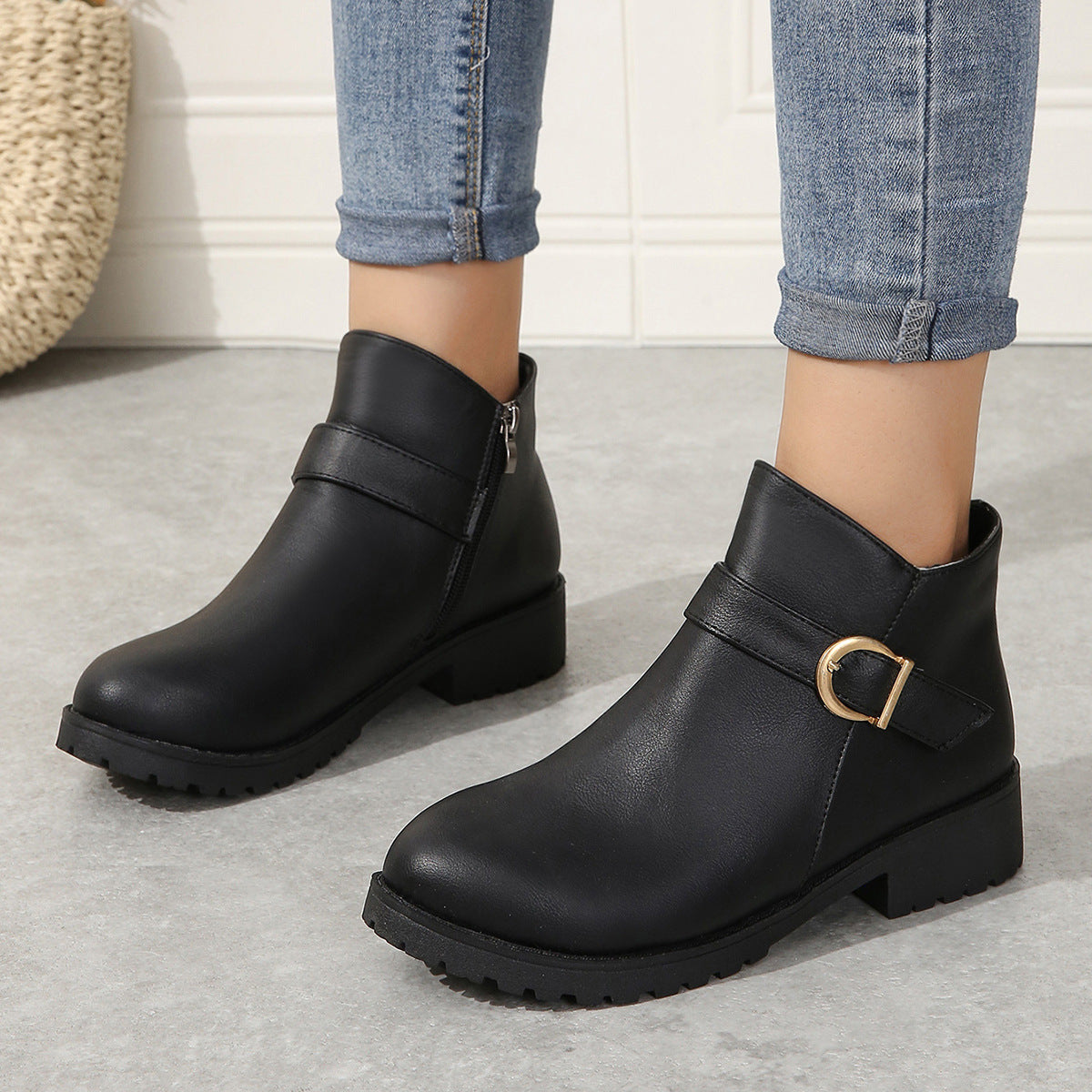 Classic Orthopedic Boots with Timeless Style