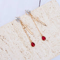 Delicate Artisan Gold Earring