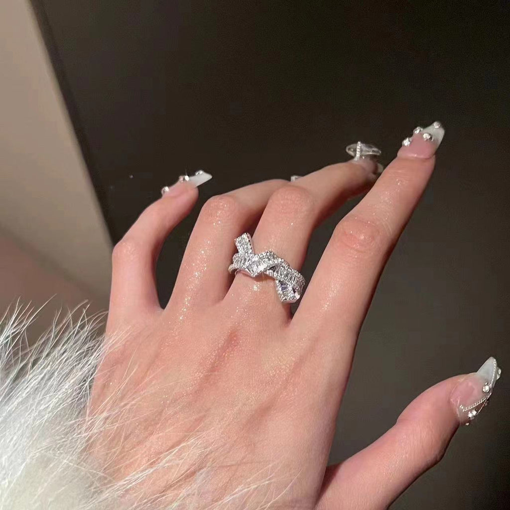 Beautiful Silver Ring with Unique Style