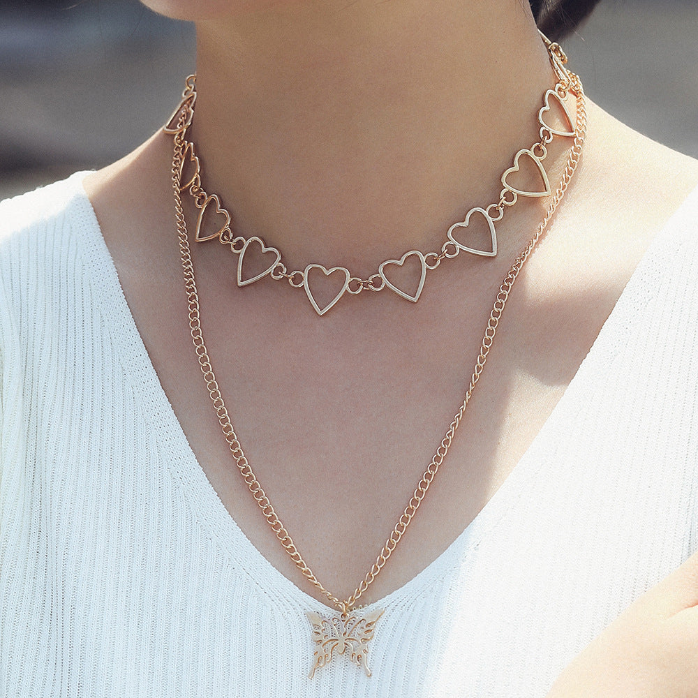 Vintage Handmade Gold Necklace