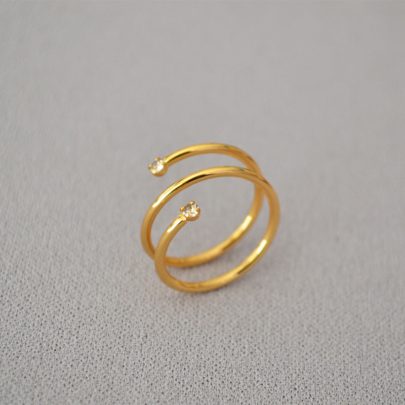 Romantic Gold Ring for Special Moments