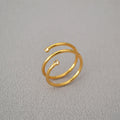 Romantic Gold Ring for Special Moments