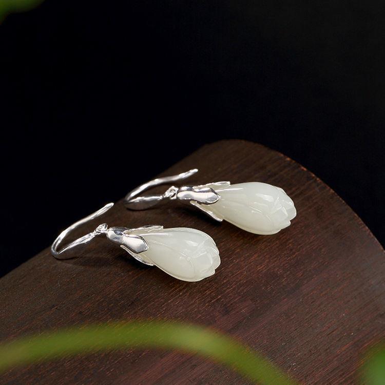Delicate Artisan Silver Earring
