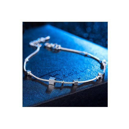 Delicate Artisan Silver Bracelet