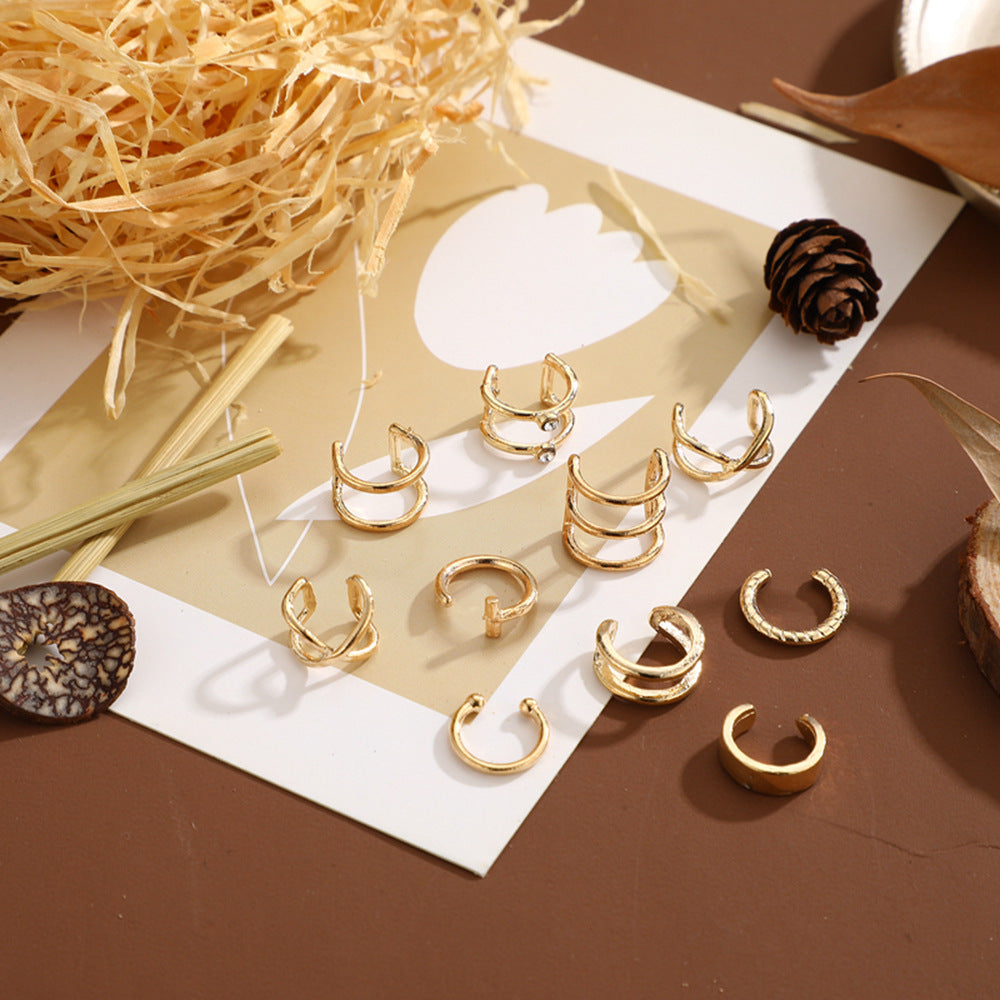 Delicate Artisan Gold Set