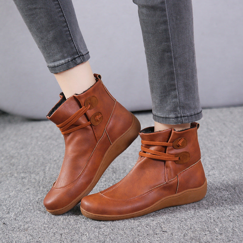 Vintage Inspired Orthopedic Boots