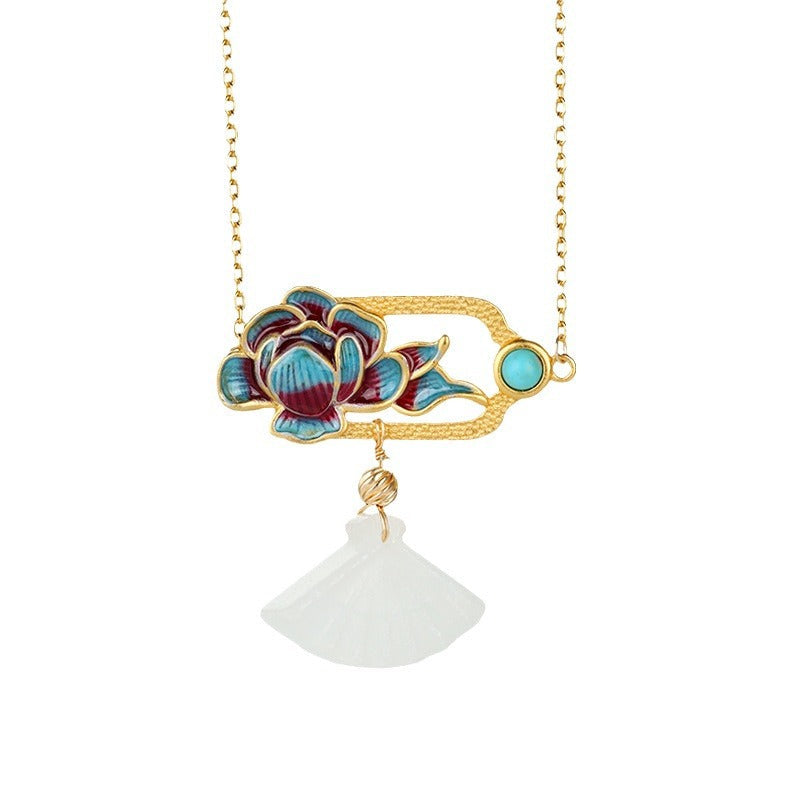 Vintage Handmade Gold Necklace