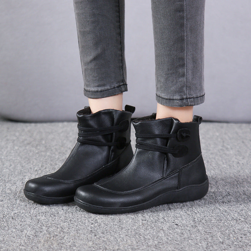 Vintage Inspired Orthopedic Boots