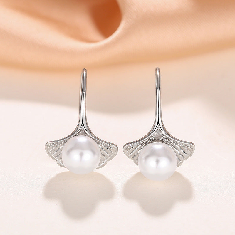 Delicate Artisan Pearl Earring