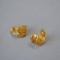 Beautiful Gold Earring with Unique Style