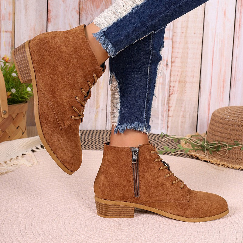 Chic Orthopedic Boots with Unique Design