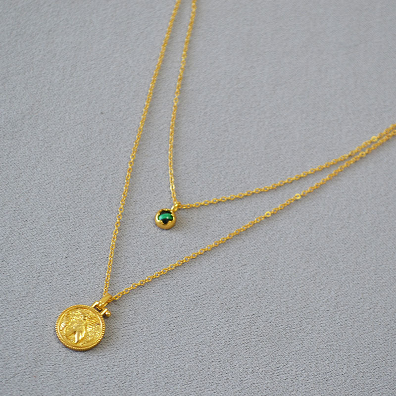 Delicate Artisan Gold Necklace