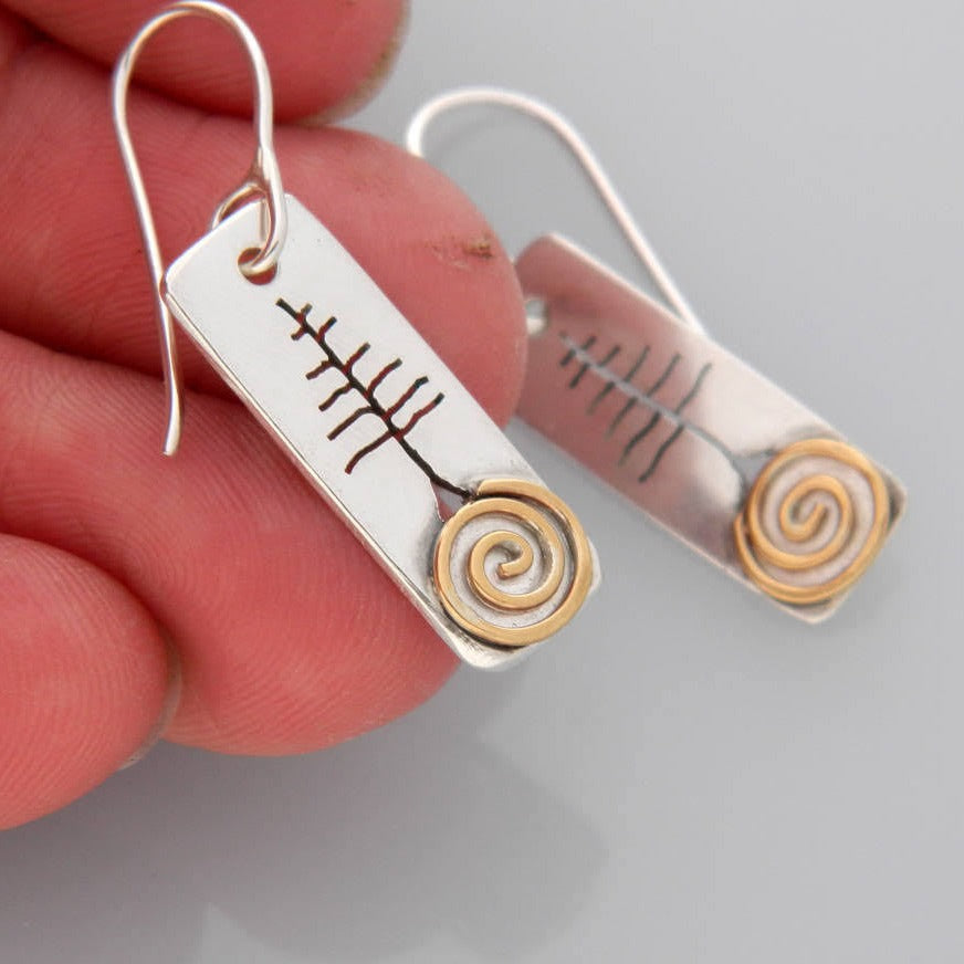 Classic Silver Earring with Timeless Appeal