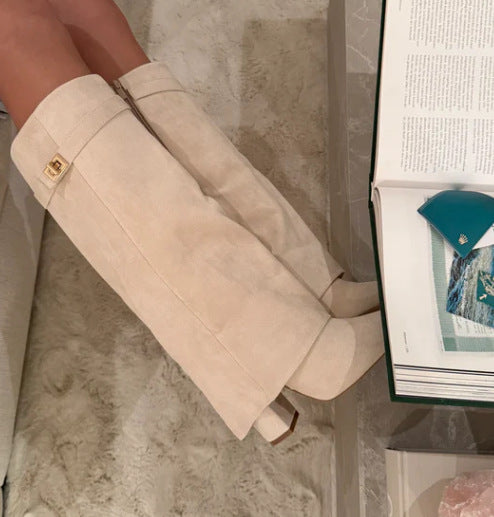 Chic Orthopedic Boots with Unique Design