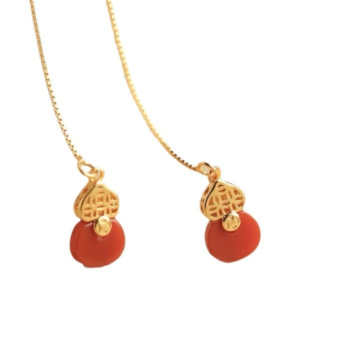Delicate Artisan Silver Earring