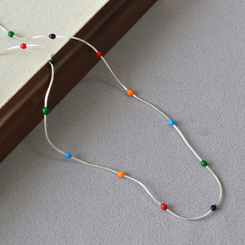 Classic Silver Necklace with Timeless Appeal
