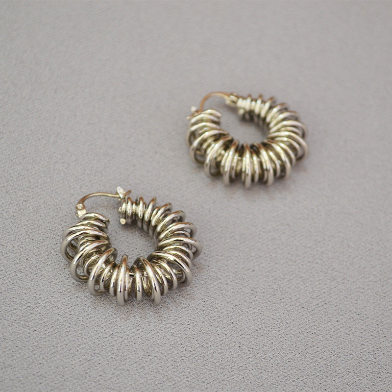 Beautiful Gold Earring with Unique Style