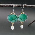 Vintage Handmade Pearl Earring
