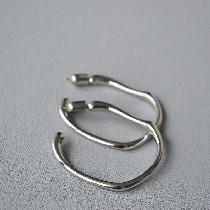 Delicate Artisan Silver Earring