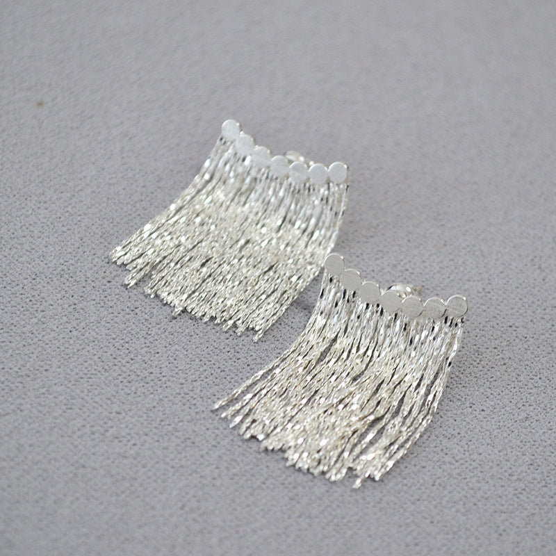 Delicate Artisan Gold Earring