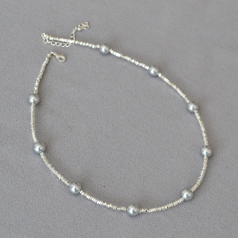 Stunning Silver Necklace for Daily Wear
