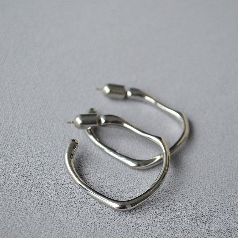 Delicate Artisan Silver Earring
