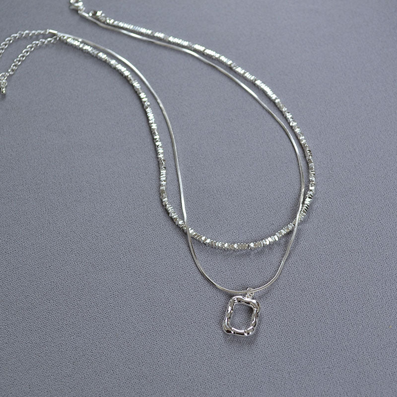 Stunning Silver Necklace for Daily Wear