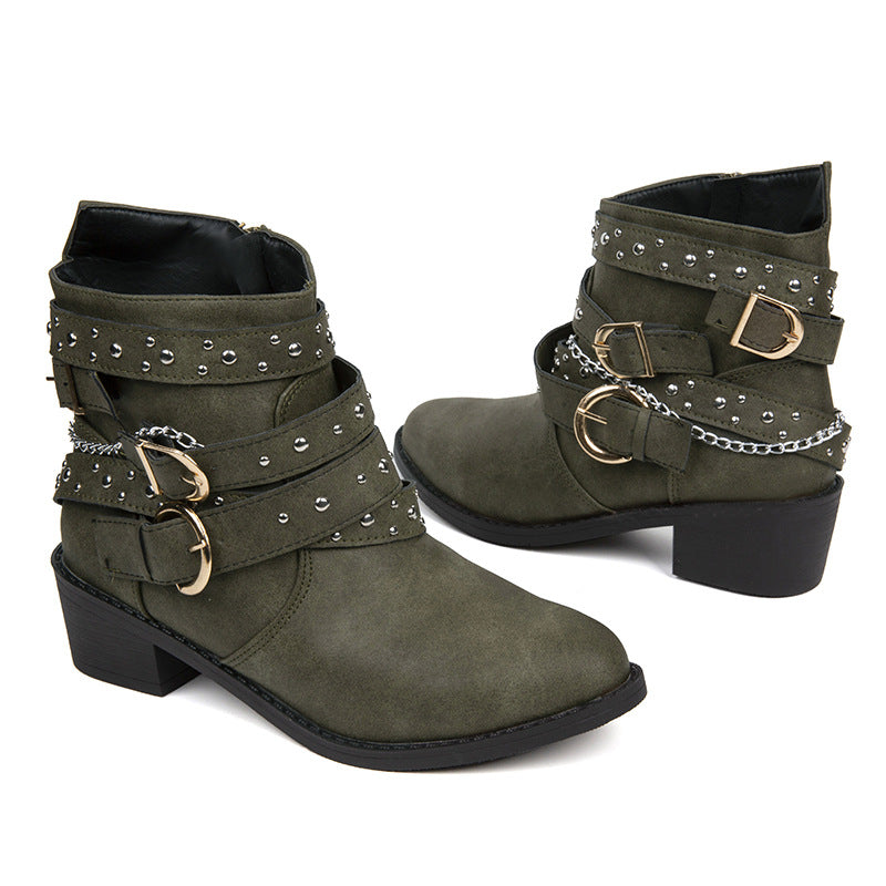 Chic Orthopedic Boots with Unique Design