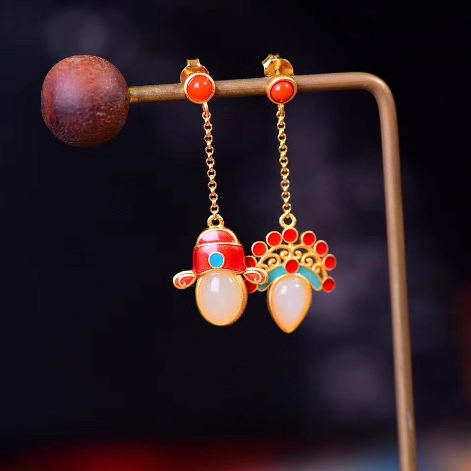Delicate Artisan Silver Earring