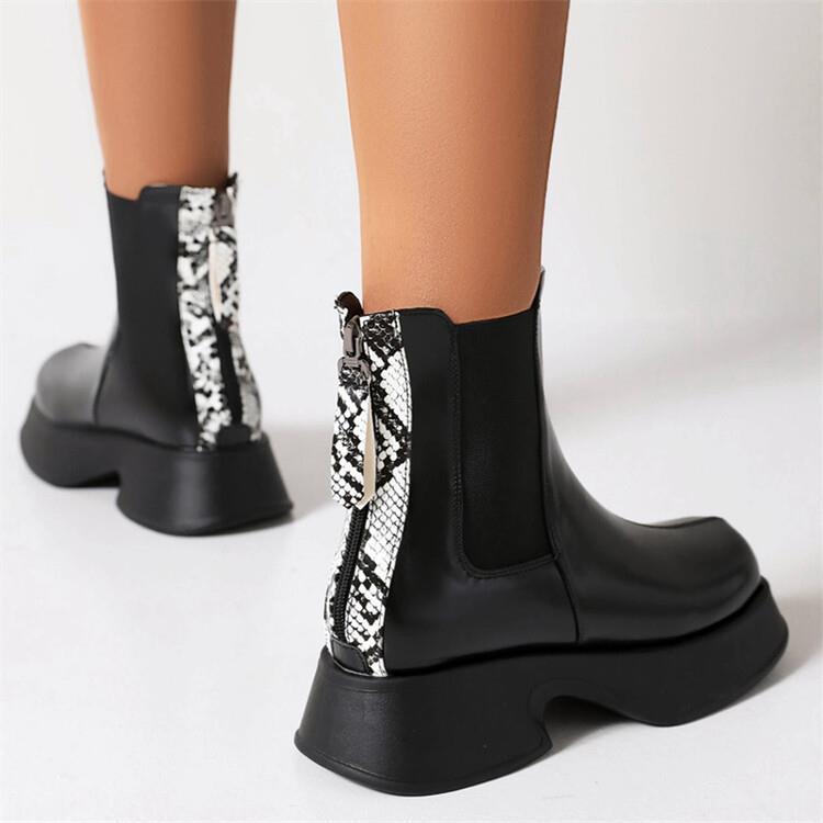 Classic Orthopedic Boots with Timeless Style