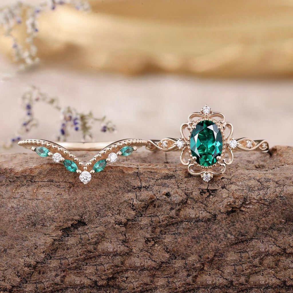 Delicate Artisan Gold Ring