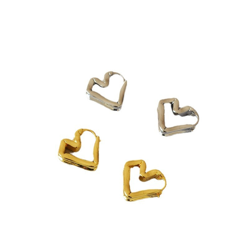 Vintage Handmade Gold Earring