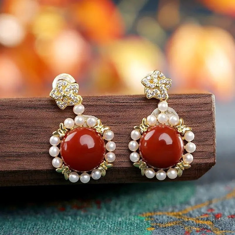 Delicate Artisan Silver Earring
