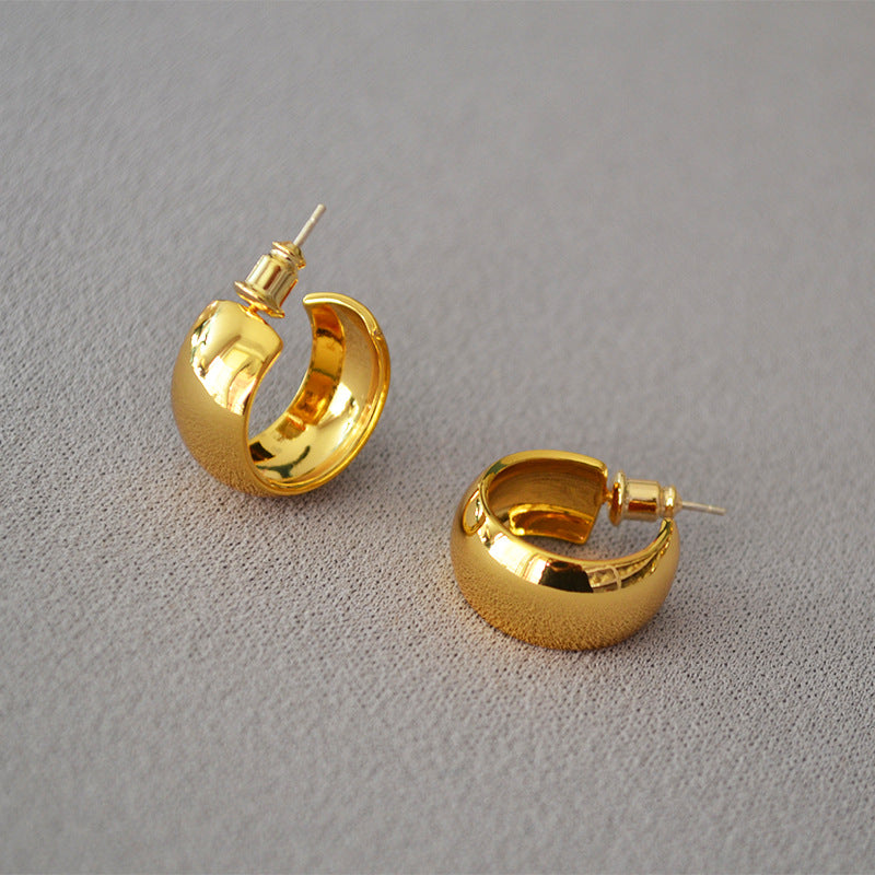 Delicate Artisan Silver Earring