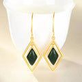 Delicate Artisan Gold Earring