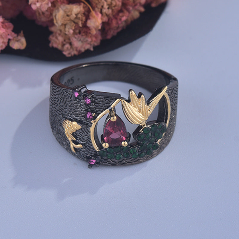 Beautiful Silver Ring with Unique Style