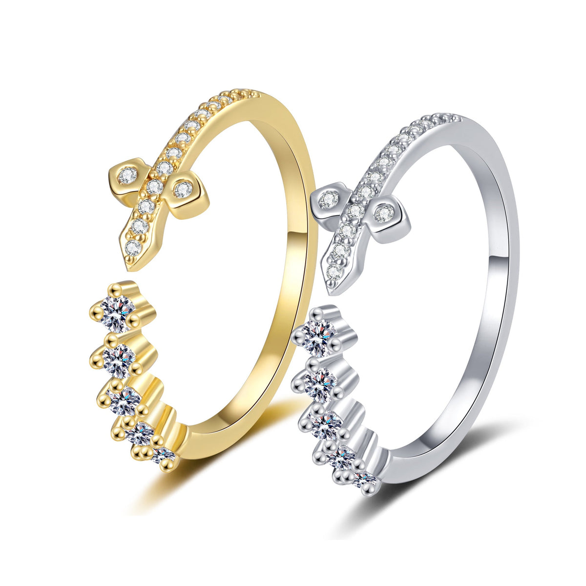 Delicate Artisan Gold Ring