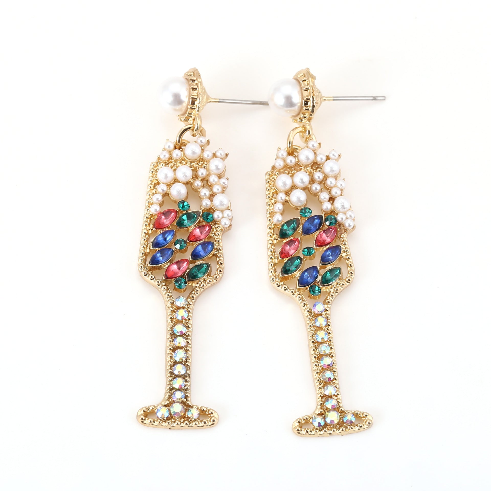 Delicate Artisan Pearl Earring