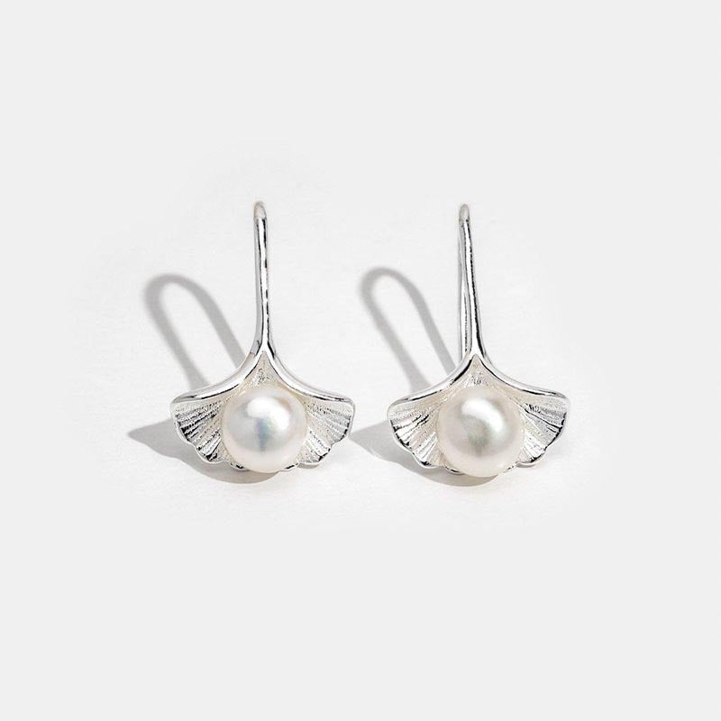 Delicate Artisan Pearl Earring