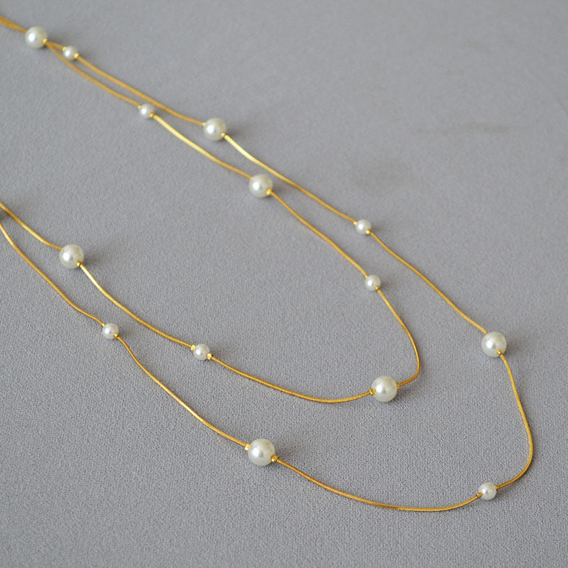 Romantic Pearl Necklace for Special Moments