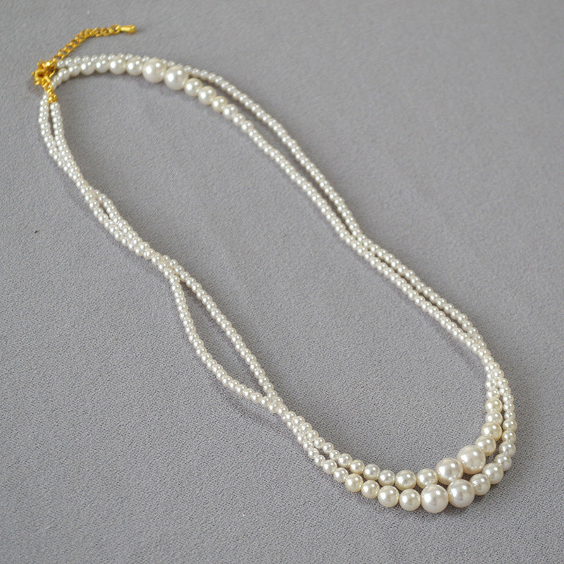 Delicate Artisan Pearl Necklace