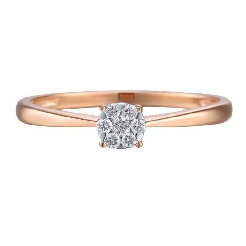 Delicate Artisan Gold Ring