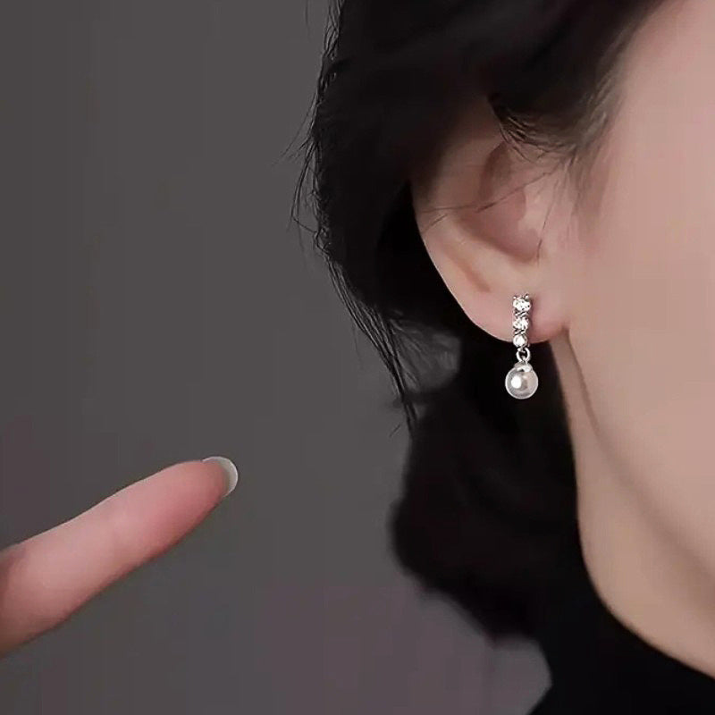 Delicate Artisan Pearl Earring