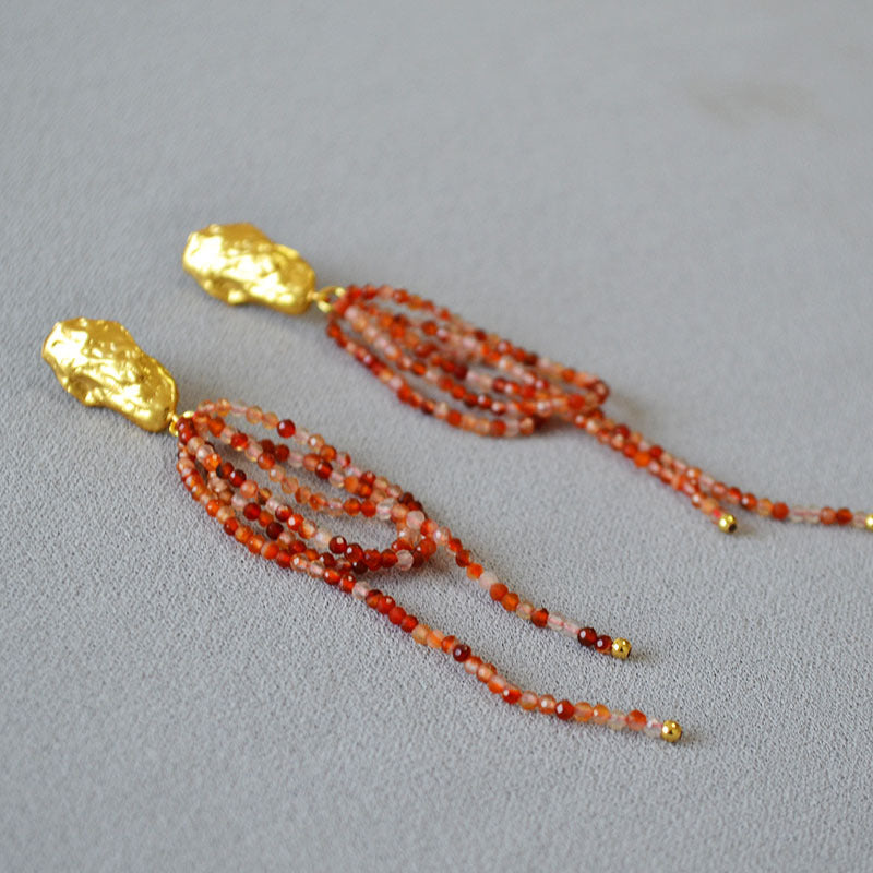 Delicate Artisan Silver Earring